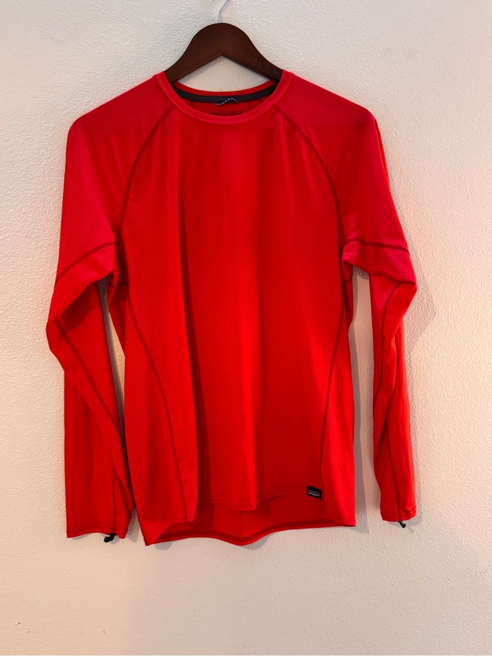 Patagonia Red Long-Sleeve Rash Guard